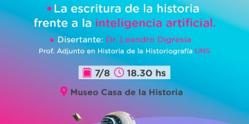 Cultura invita a una nueva charla en el Museo Casa de la Historia
