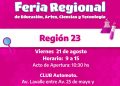Tornquist será sede de la Feria Regional de Educación, Artes, Ciencias y Tecnología 2026