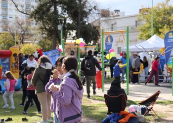 UATRE Bahía Blanca celebró el Día de las Infancias frente a su nueva sede con un multitudinario festival