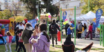 UATRE Bahía Blanca celebró el Día de las Infancias frente a su nueva sede con un multitudinario festival