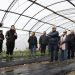 Javier Rodríguez recibió a una delegación brasileña y recorrió los ensayos de bioinsumos de la Chacra Experimental de Gorina