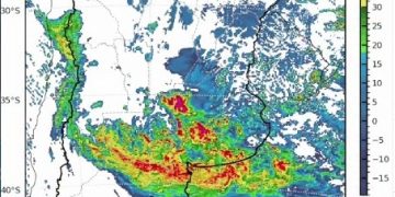 Alerta amarillo en gran parte del país: un sistema de baja presión provocará tormentas fuertes, ráfagas y un marcado desplome térmico