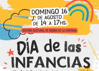 Sierra de la Ventana celebra el Día de las Infancias con una gran fiesta comunitaria en el Centro Cultural