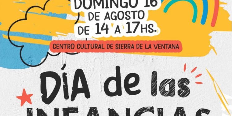 Sierra de la Ventana celebra el Día de las Infancias con una gran fiesta comunitaria en el Centro Cultural