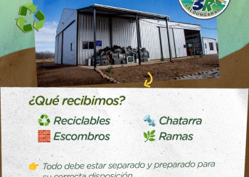 Ambiente recuerda qué materiales se reciben en la Planta de Transferencia y Separación