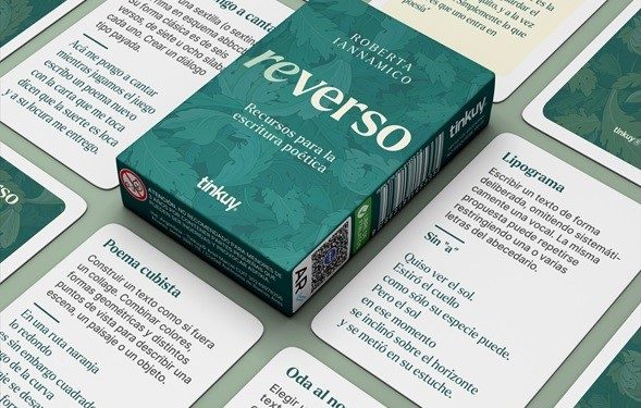 Tinkuy presenta Reverso de Roberta Iannamico, un novedoso juego para escribir poesía