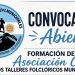 Lanzan Convocatoria Abierta para la Formación de la Asociación Civil de los Talleres Folclóricos Municipales