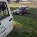 Despiste sin heridos en el acceso a Saldungaray por la ruta 72