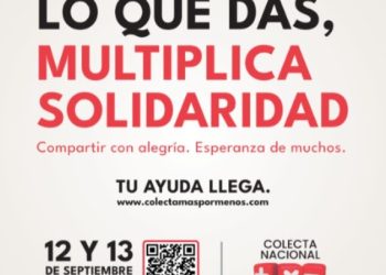 Nueva edición de la Colecta Nacional Más por Menos: del 1 al 13 de septiembre