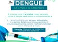 Salud: Amplían la cobertura de vacunación contra el dengue