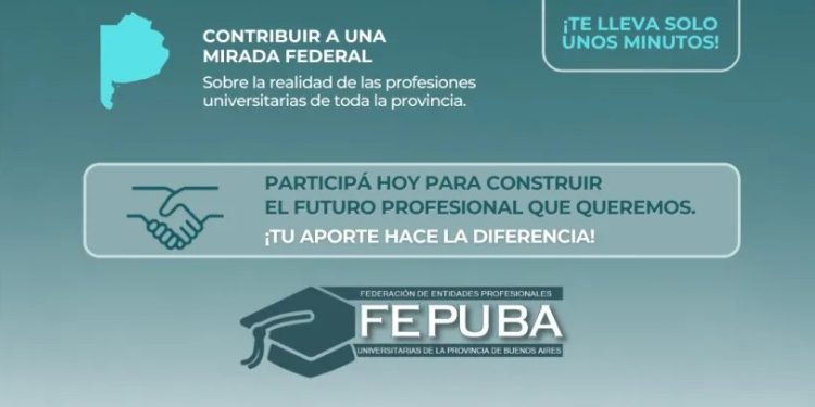 Lanzan encuesta para relevar la situación de los Profesionales Universitarios de la Provincia de Buenos Aires