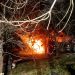 Cinco dotaciones de Bomberos sofocaron un incendio en un establecimiento rural en Sierra de La Ventana
