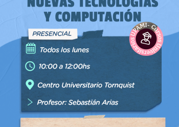 ‘Nuevas Tecnologías y Computación’: Curso para personas mayores en el Centro Universitario