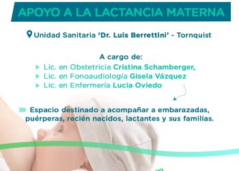 Tornquist: Comienza a funcionar un Consultorio Integral de Apoyo a la Lactancia Materna