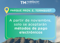 Desde noviembre, en ingreso al Parque Provincial ‘E. Tornquist’ se abonará sólo con medios electrónicos