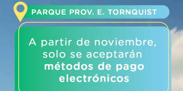 Desde noviembre, en ingreso al Parque Provincial ‘E. Tornquist’ se abonará sólo con medios electrónicos
