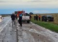 Los Bomberos Voluntarios asistieron a un accidente en la Ruta Nacional 33