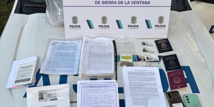 Desarticulan intento de usurpación y maniobras ilegales con terrenos en Sierra de la Ventana