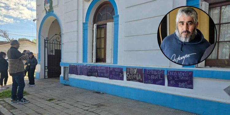 Trasladan a Del Valle desde la comisaría de Pringles a la cárcel de Saavedra