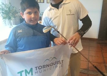 Destacada actuación de Tobías García en Torneo de Golf en Cnel. Suarez