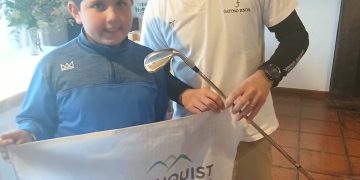 Destacada actuación de Tobías García en Torneo de Golf en Cnel. Suarez