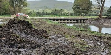 Petitorio por el Arroyo Belisario: Vecinos de Villa Ventana exigen frenar las obras de dragado e intervención del cauce