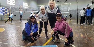 Aída Stancanelli representó a Villa Ventana en el Sudamericano de Newcom en Uruguay e integró la Selección Argentina +75