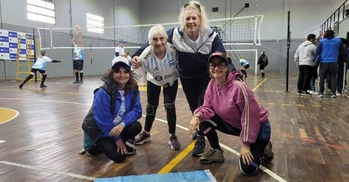 Aída Stancanelli representó a Villa Ventana en el Sudamericano de Newcom en Uruguay e integró la Selección Argentina +75