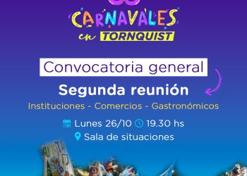 La comunidad de Tornquist ya trabaja en la organización de los Carnavales 2027
