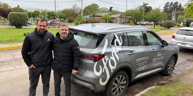 Guspamar presentó en la Comarca sus renovadas propuestas y test drives para la línea Ford