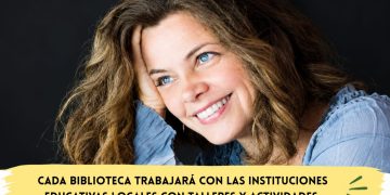 La reconocida escritora Paula Bombara vista la comarca Serrana