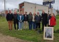 Homenajearon a Santiago Pedro Saldungaray en el aniversario de la inauguración de las obras de Francisco Salamone
