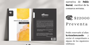 Llega la preventa de «Deberes de los enfermos», el nuevo libro del escritor serrano Pablo Barral