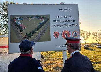 Bomberos Voluntarios inauguró un nuevo predio en Tornquist