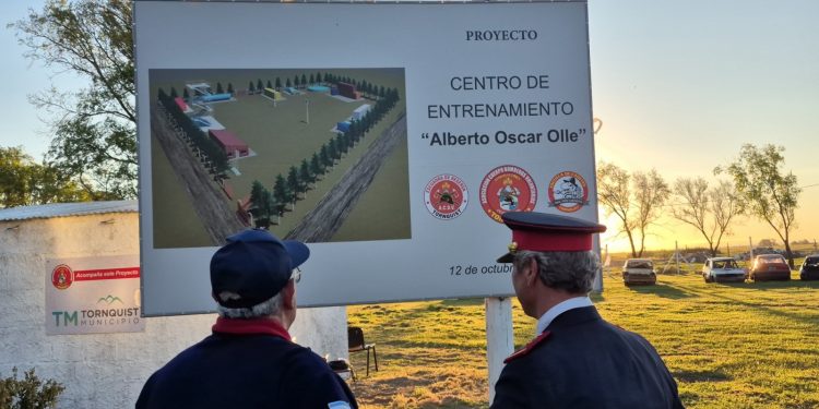 Bomberos Voluntarios inauguró un nuevo predio en Tornquist