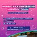 Centro Universitario: Se brindará un curso gratuito de nivelación de matemáticas y química