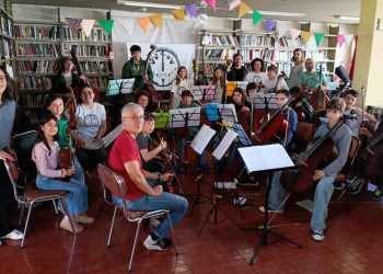 La orquesta escuela de Tornquist brilló en su segundo concierto de gira por la Comarca