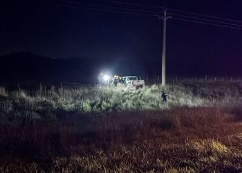 Saldungaray: Vuelco con una persona herida sobre la ruta 72
